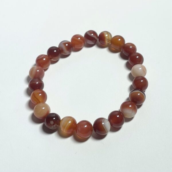 Carnelian Crystal Bracelet 8mm