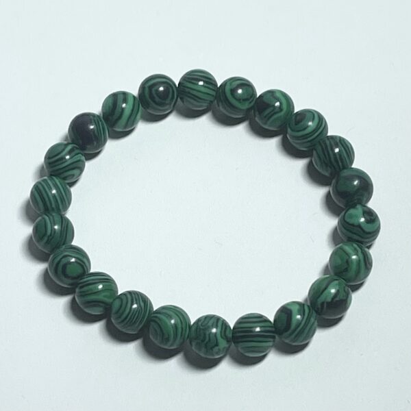 Malachite Crystal Bracelet 8mm