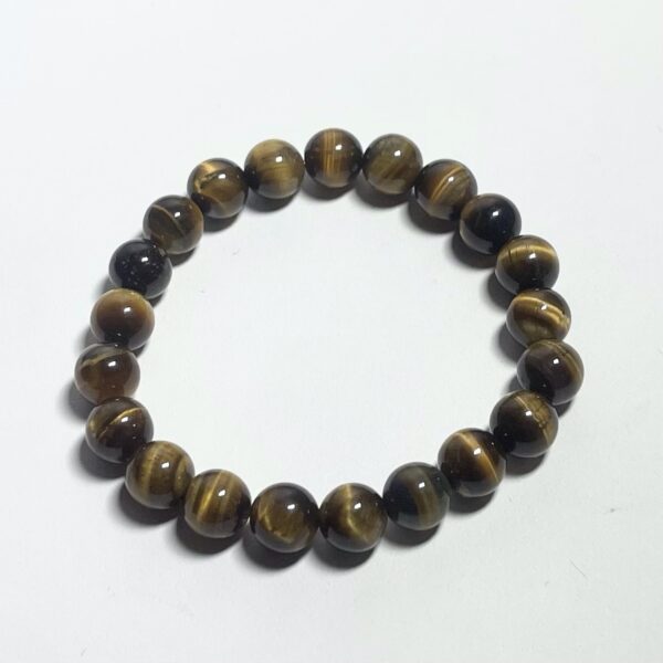 Tiger Eye Crystal Bracelet 8mm - Image 4