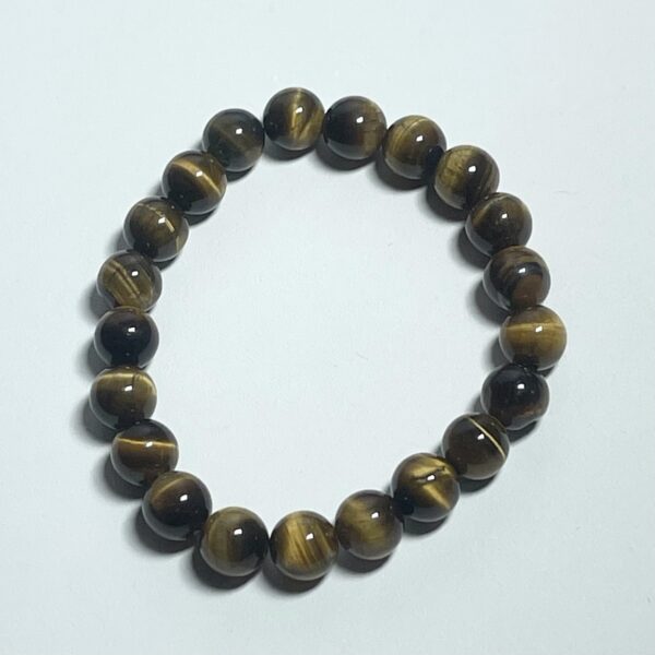 Tiger Eye Crystal Bracelet 8mm - Image 2