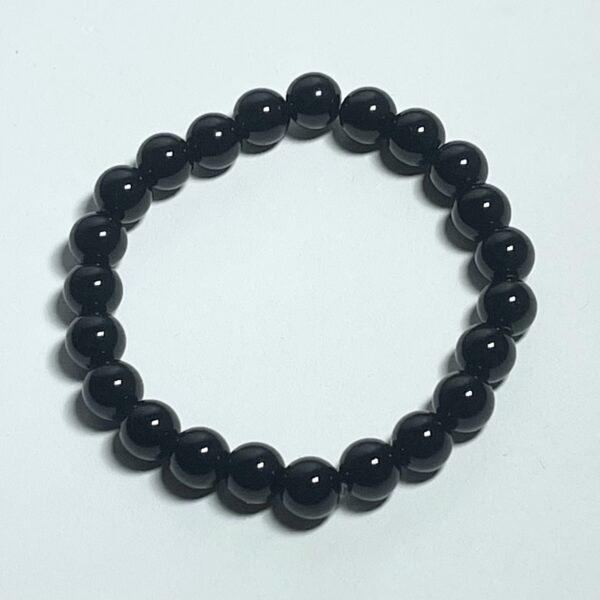 Black Onyx Crystal Bracelet  8mm